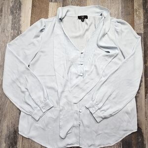 J. Crew 365 Women's Size 4 Sky Blue Blouse